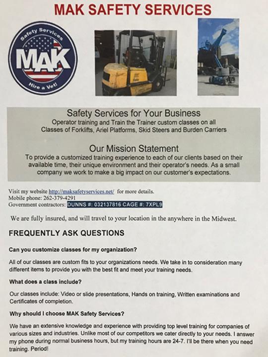 DC Motors Plus, Inc. Forklift Dealer Muskego, WI